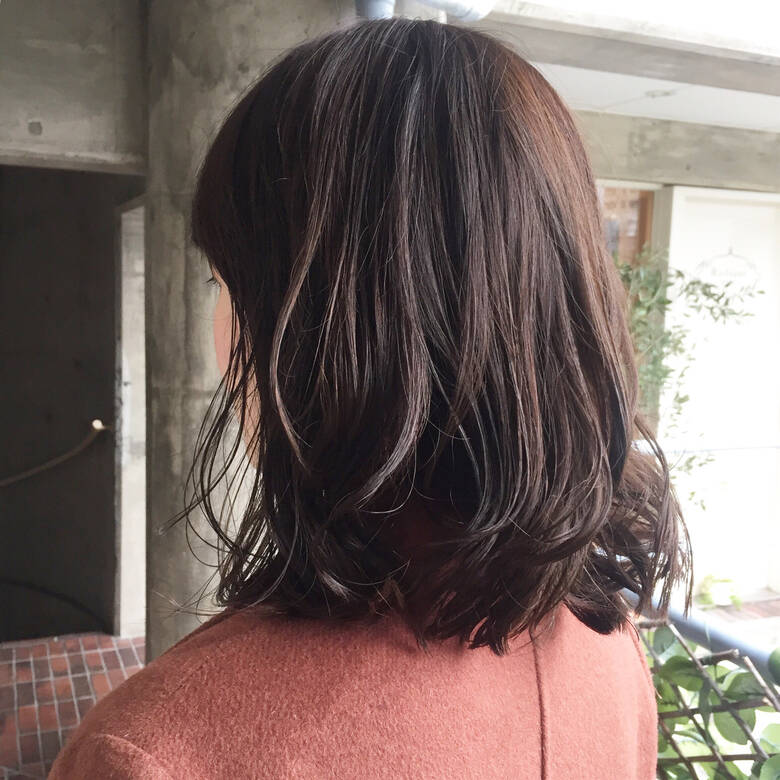 冬 ナチュラル セミロング 秋 Saron ツー 水江公一 Hair