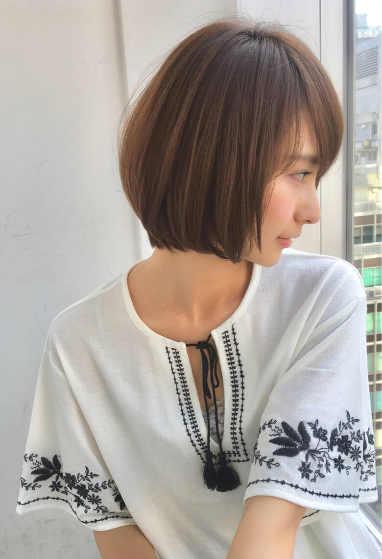 ナチュラル スポーツ ショート 冬 I Omotesando Osaka Tokyo 小林呈光 あこ I Omotesando Hair
