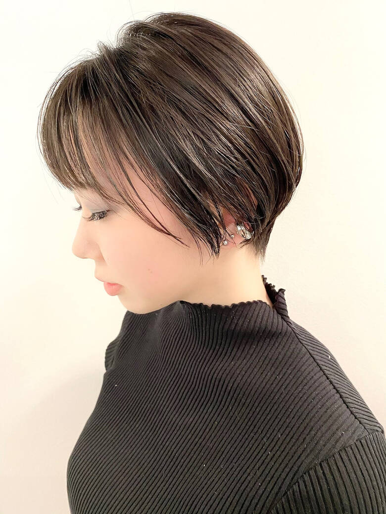 ゆるふわ ショート ナチュラル ベリーショート Vie 大人可愛い ショート ボブが得意 つばさ Hair