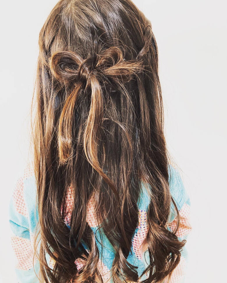 セルフアレンジ リボンアレンジ ウォーターフォール ヘアアレンジ Nayuka Hair