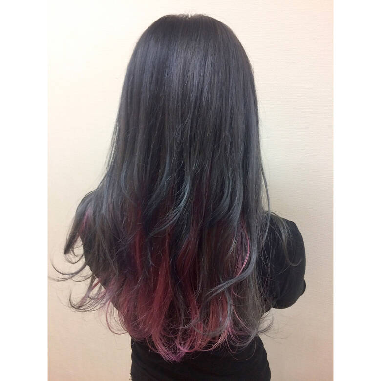 パープル ガーリー ツートン ピンク Angle 木下 光治 Hair