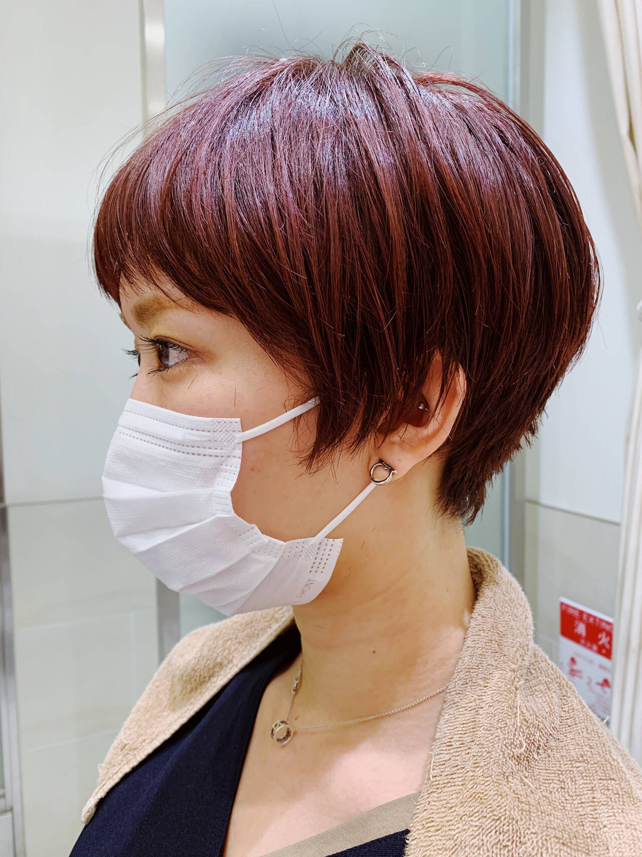 ショート ショートヘア 似合わせカット Peek A Boo Peek A Boo Newoman新宿 阿藤俊也 フェイスフレーミング Hair