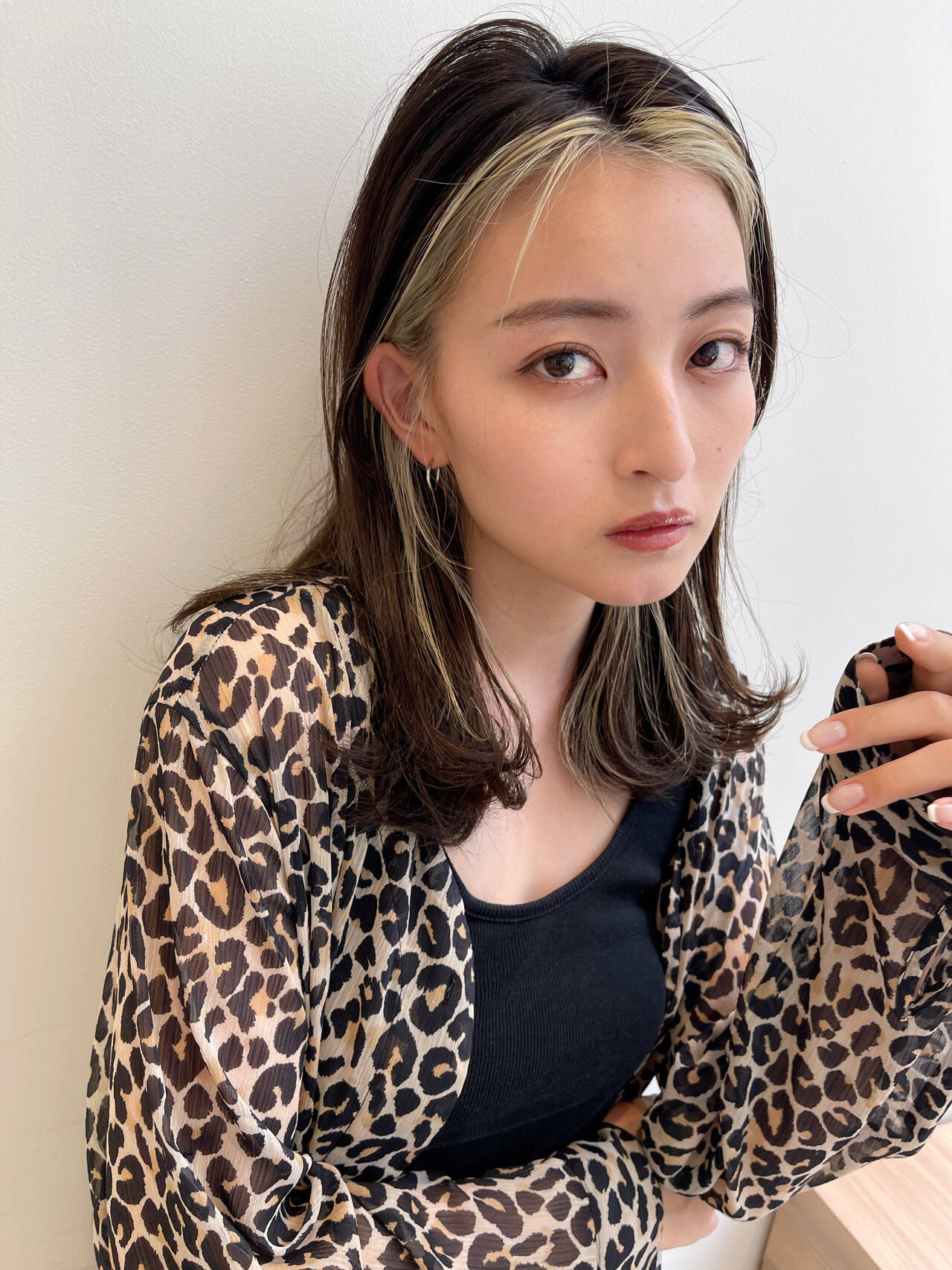 インナーカラー 大人ハイライト ハイトーンカラー ナチュラル×Lano by HAIR×北村 亮×635273【HAIR】