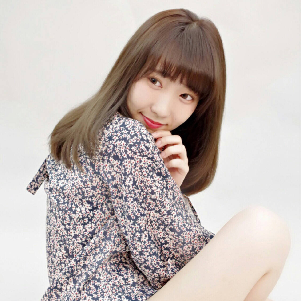 グラデーションカラー 秋 セミロング ナチュラル Riho 2384 Hair