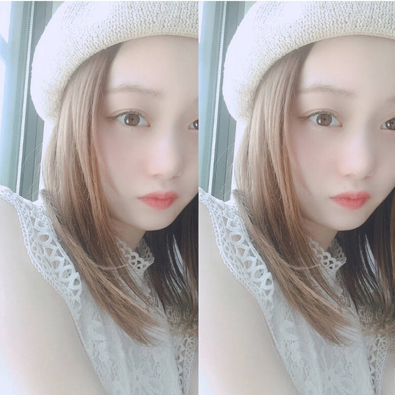 ミディアム 夏 ベレー帽 前髪アレンジ ゆかり 5579 Hair ミディアム 夏 ベレー帽 前髪アレンジ ゆかり 5579 Hair