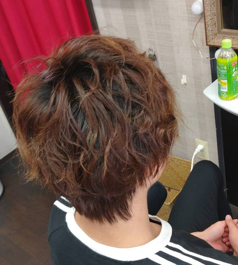 ナチュラル メンズパーマ メンズヘア メンズ リンクス美容室 Rumilinks美容室 Hair