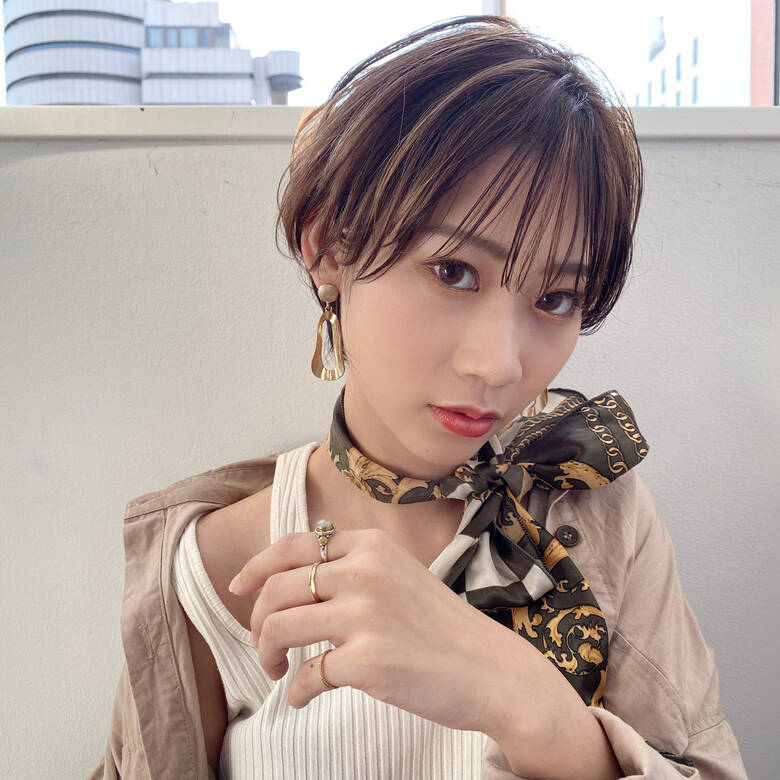 ショート ショートヘア マッシュショート シースルーバング The Ect ショート職人 知花翔 Hair ショート ショートヘア マッシュショート シースルーバング The Ect ショート職人 知花翔 Hair