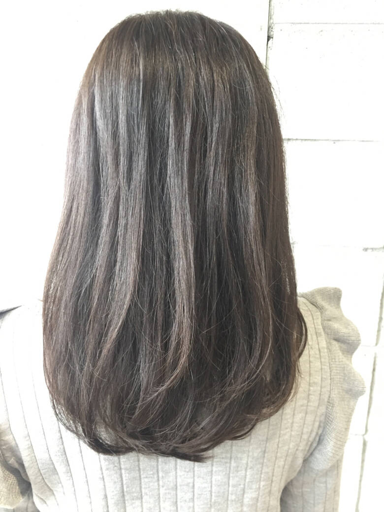 ブリーチなし ロング ナチュラル 暗髪 Bico Harajuku 札幌駅前店 藤川 和也 Hair ブリーチなし ロング ナチュラル 暗髪 Bico Harajuku 札幌駅前店 藤川 和也 Hair