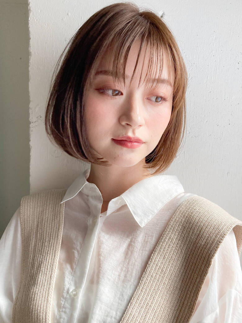 ラベージュ ミルクティーアッシュ カラートリートメント フェードカット Kyli表参道 トキタ マサヒロ Kyli表参道 Hair