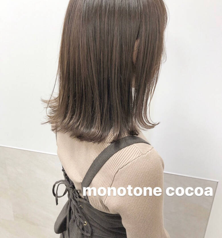 ミルクティーブラウン ミディアム ミルクティーアッシュ ミルクティーベージュ Maison De Sisi Hii De Hair