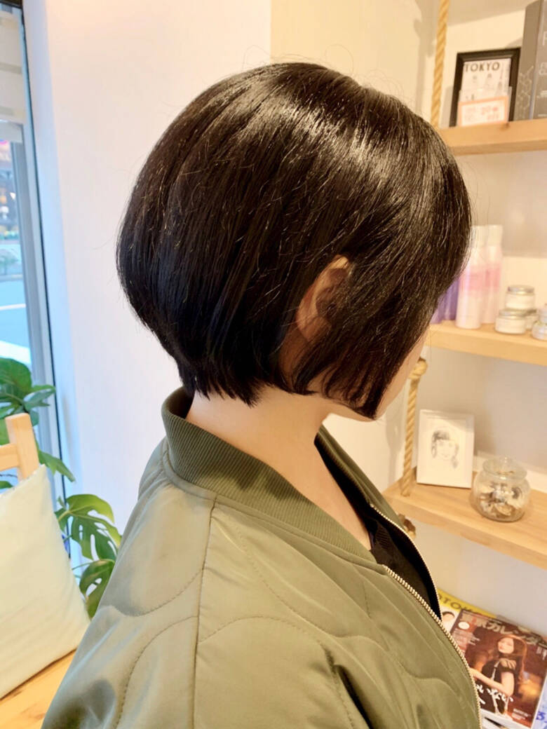 小顔ショート ショートヘア 大人ショート アンニュイ Prego プレーゴ 小林 カナ Hair
