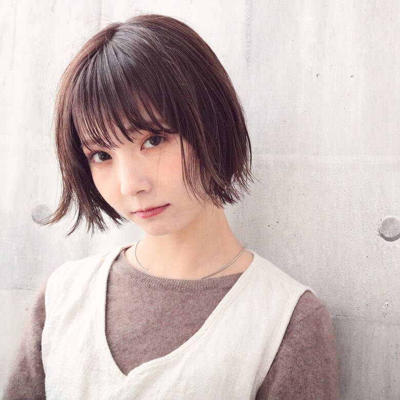 透明感カラー アッシュグレージュ ショート ブラウンベージュ Havana 天神 中村明俊 Hair
