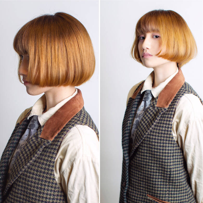 ショート ボブ ショートボブ 金髪 Afeo8 2693 Hair