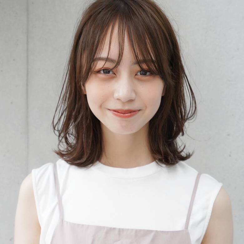 ミディアム ミディアムレイヤー 似合わせカット ナチュラル Agnos青山 田中 誠二 Agnos青山 Hair ミディアム ミディアムレイヤー 似合わせカット ナチュラル Agnos青山 田中 誠二 Agnos青山 Hair