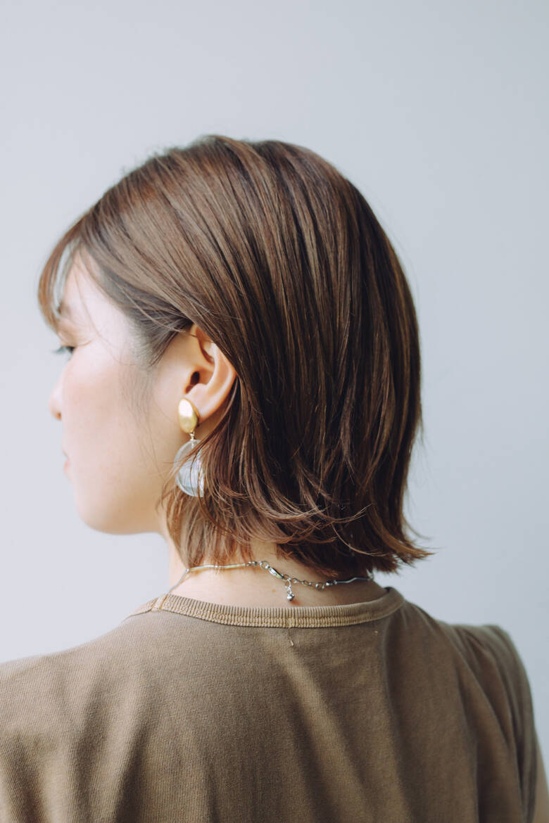 外ハネボブ パーマ ボブ Lora Garden 児玉善央 Hair