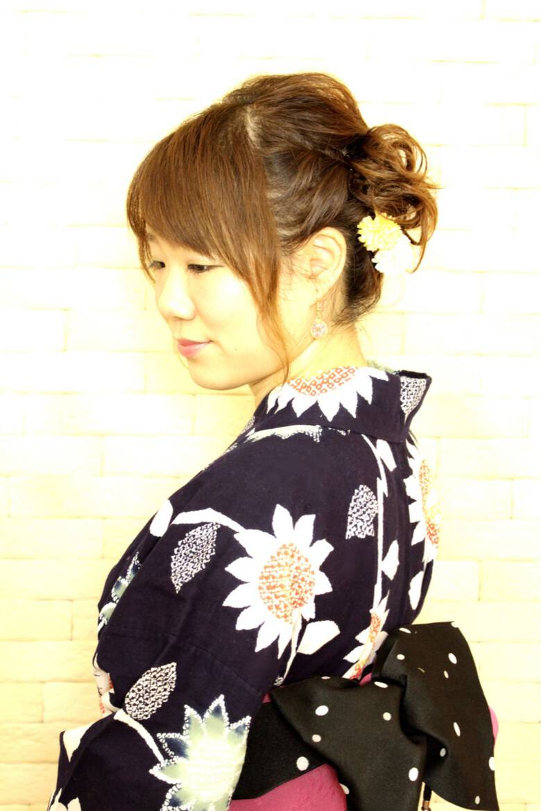 モテ髪 コンサバ 花火大会 ヘアアレンジ Patina Aya 440 Hair