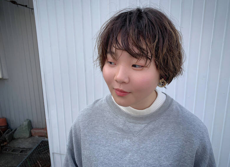 ショートボブ ガーリー 3dハイライト ベリーショート Muku 朝木 恵 5298 Hair ショートボブ ガーリー 3dハイライト ベリーショート Muku 朝木 恵 5298 Hair