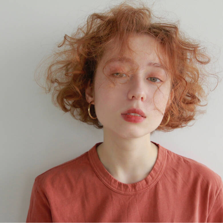 スパイラルパーマ ナチュラル ボブ アンニュイほつれヘア Nanuk渋谷店 ナヌーク 高橋 忍 Hair