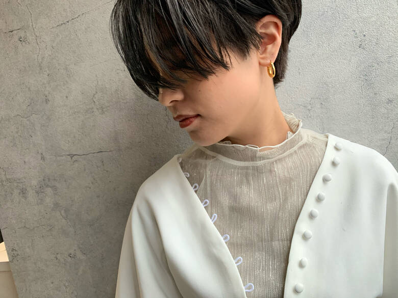 ハンサムショート ショート 刈り上げショート モード Tela 原田 和幸 Tela Hair