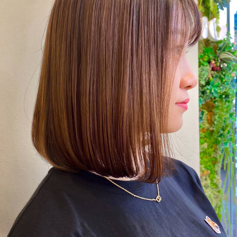 ボブ ナチュラル モテボブ ミニボブ Moriofromlondon Omiya かんべあやか Hair