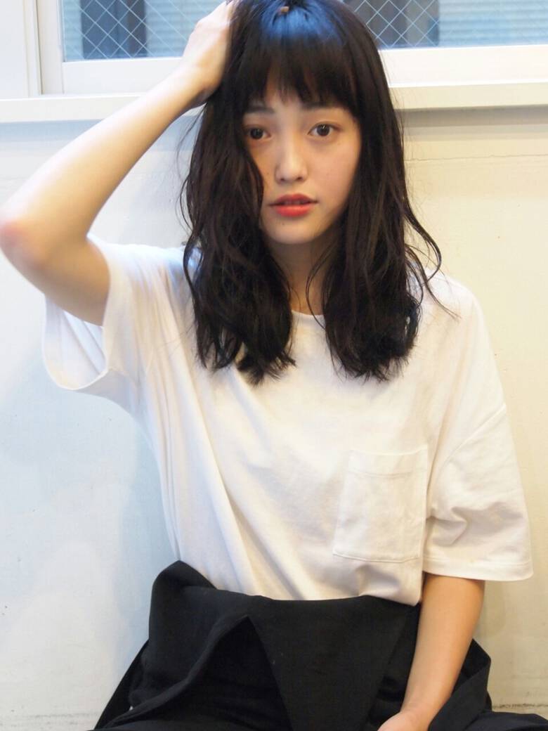 パーマ ミディアム ナチュラル ニュアンス Akamee アカミー 渋谷表参道 井上 雄輝 ショート ボブ パーマ 髪質改善 Hair
