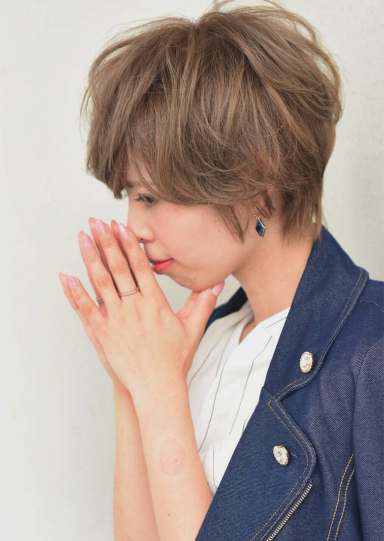 ストリート 外国人風 ベリーショート ネイビー Kchiara カワノナオト 福岡美容師 Hair