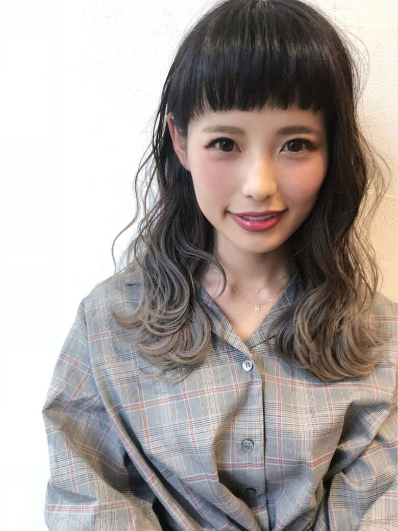 外国人風 ナチュラル オン眉 グラデーションカラー Greek Hair Design 我妻大地 Greek Hair