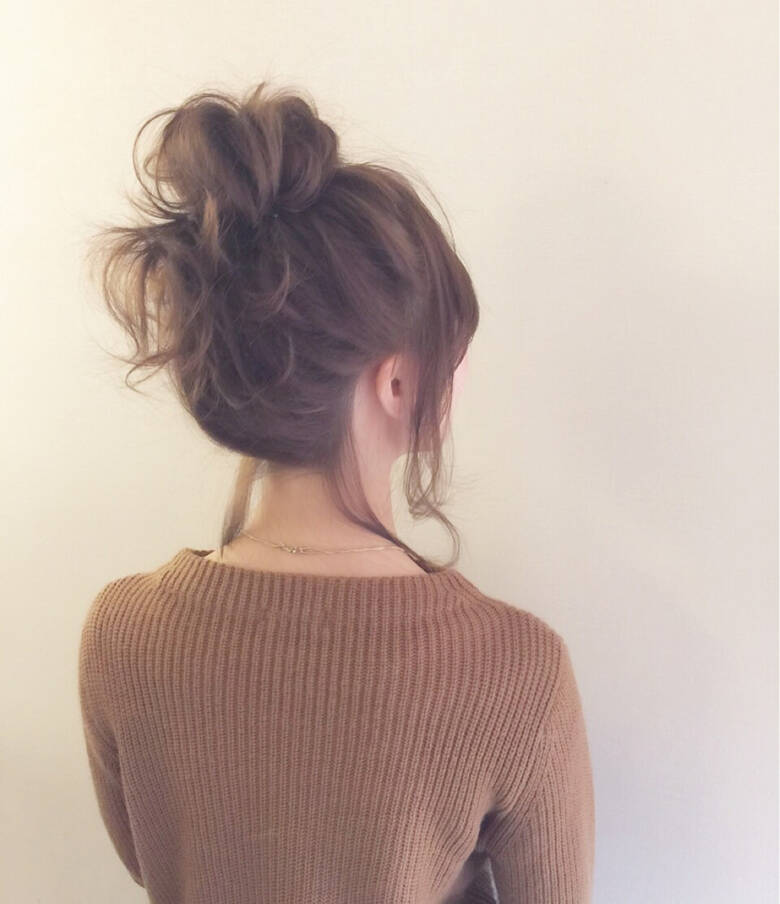 ゆるふわ ミディアム ヘアアレンジ おフェロ Liliy 高瀬 功二 1391 Hair