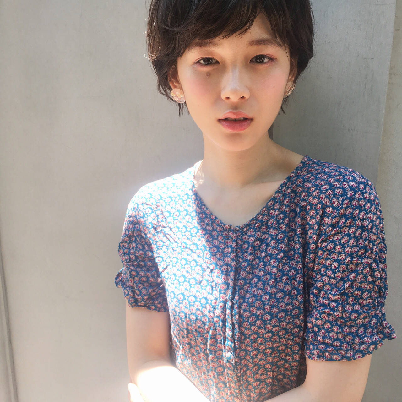 ショートヘア 田中美保 モデル 733 ショートヘア