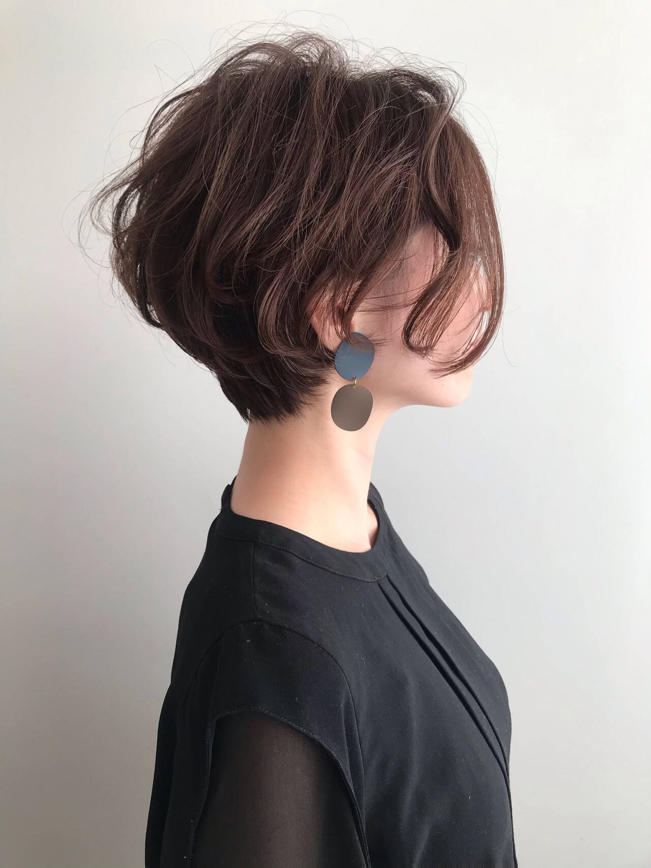 ショート 大人 パーマ