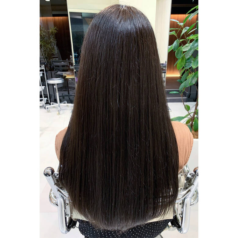 ナチュラル ストレート ロング Hair Salon Monitur 三田 夏織 Hair