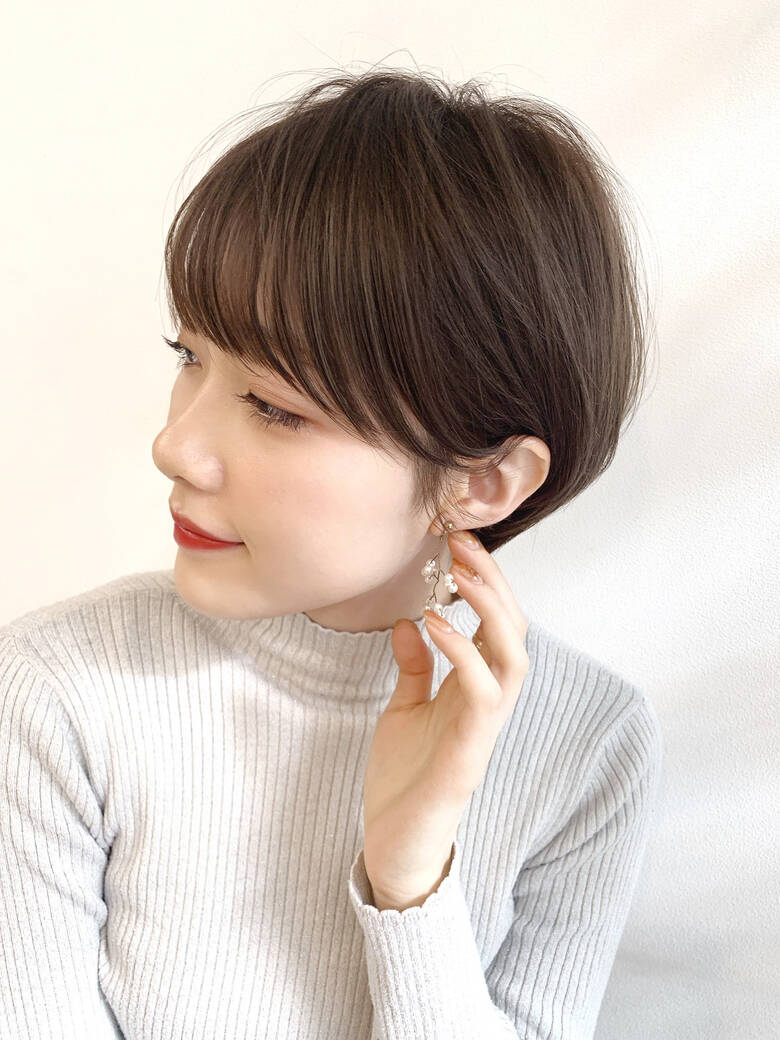 デート ショート マッシュショート かわいい Sand 銀座 河野 涼 Sand 銀座 Hair
