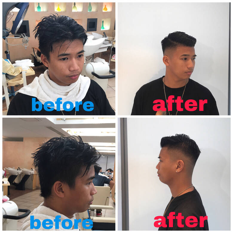 ショート スキンフェード 刈り上げ メンズカット カキモトアームズ メンズグルーミングサロン 銀座二丁目店 メンズカット専門美容師 岩井優弥 Hair