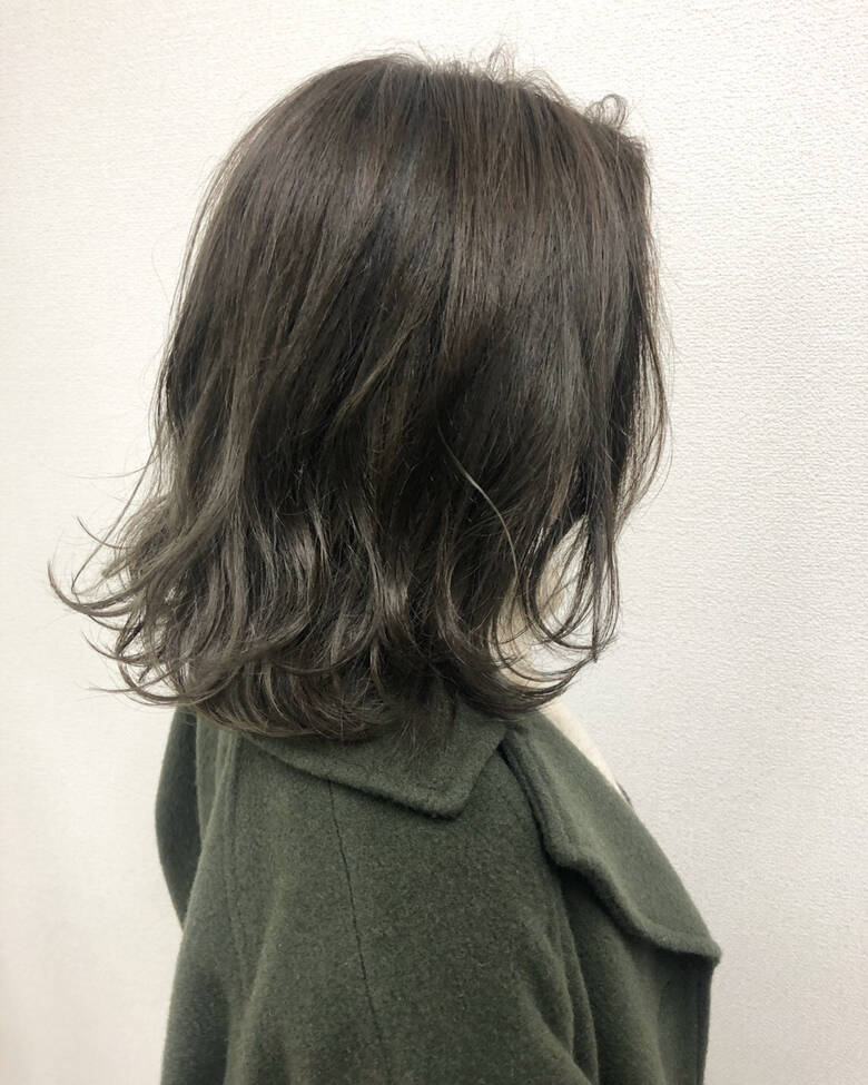 外国人風カラー デート カーキアッシュ フェミニン Lee 枚方店 熊谷大樹 Hair