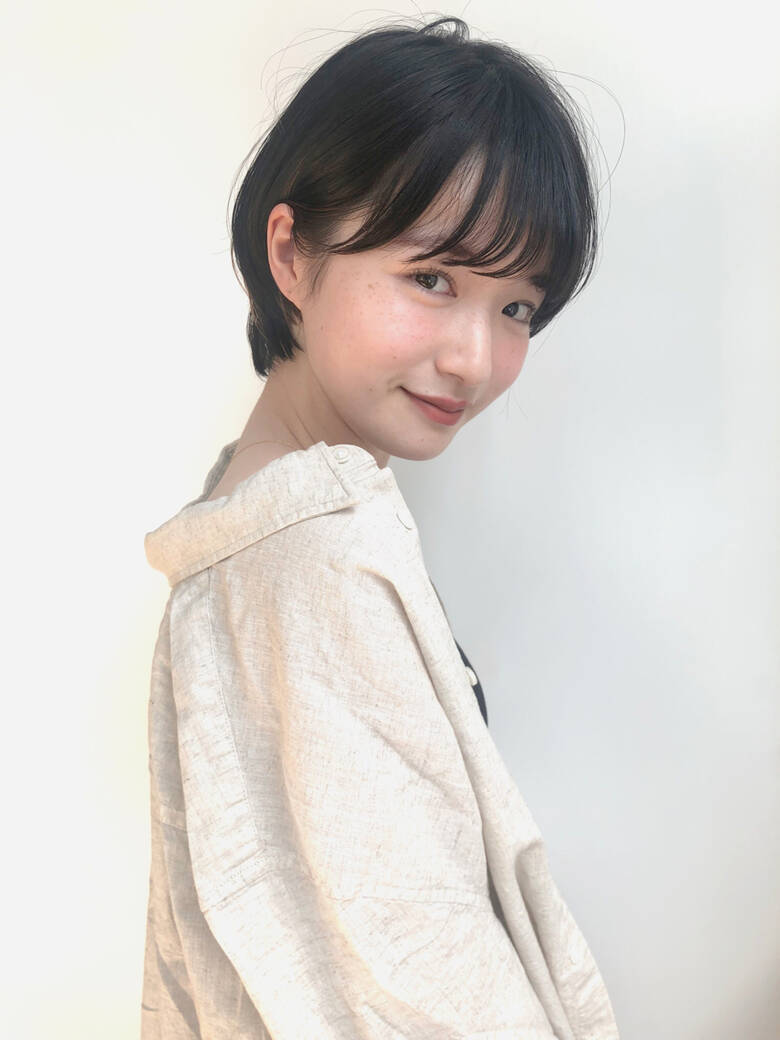 黒髪 ショートヘア ナチュラル ショート Drive For Garden 国武さゆり ショート ボブ Hair