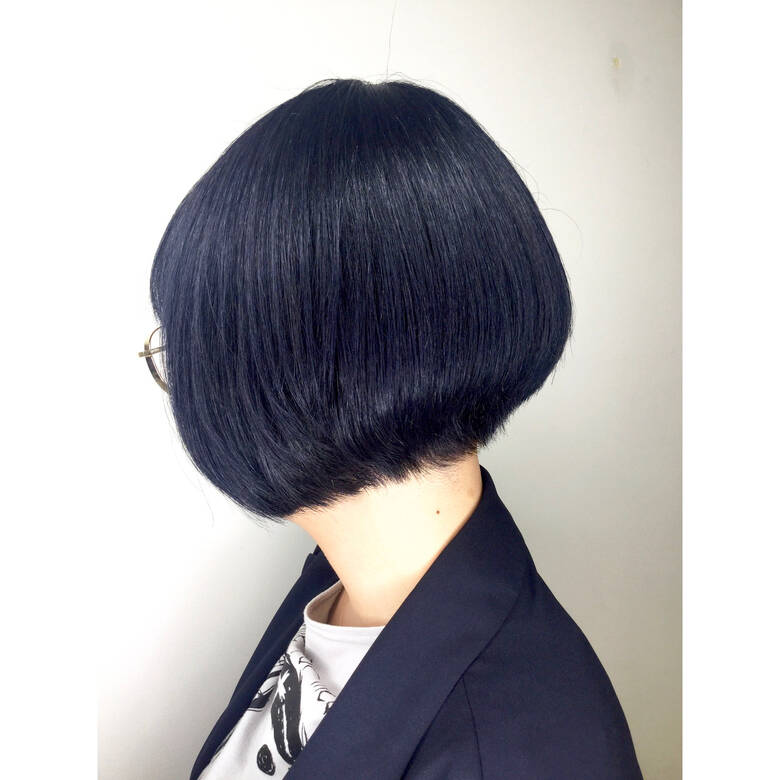 ブリーチ 個性的 ボブ まとまるボブ Toni Guy 福岡天神サロン 牧野美波 4319 Hair
