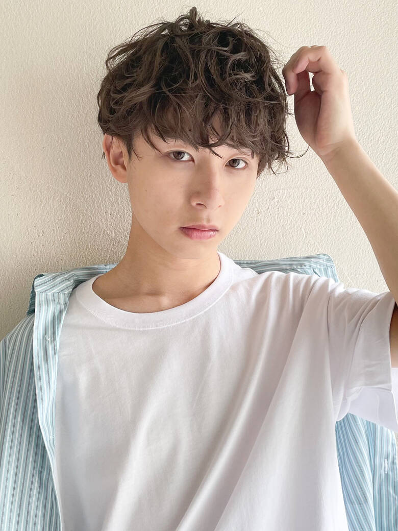 メンズ メンズカラー メンズパーマ ナチュラル Masena Hiroki Hair メンズ メンズカラー メンズパーマ ナチュラル Masena Hiroki Hair
