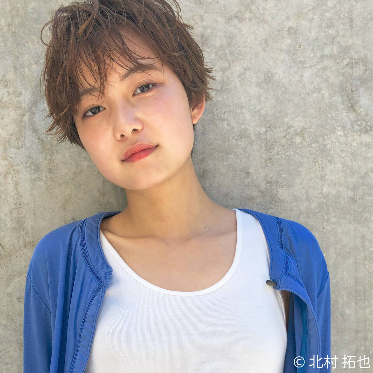 外ハネ 無造作ヘア ショートヘア ショート The Sector ザ セクター 北村 拓也 5740 Hair