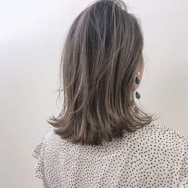 ハイライト デート ゆるふわ ミディアム Sknow Yumiko Sapporosknow 3776 Hair