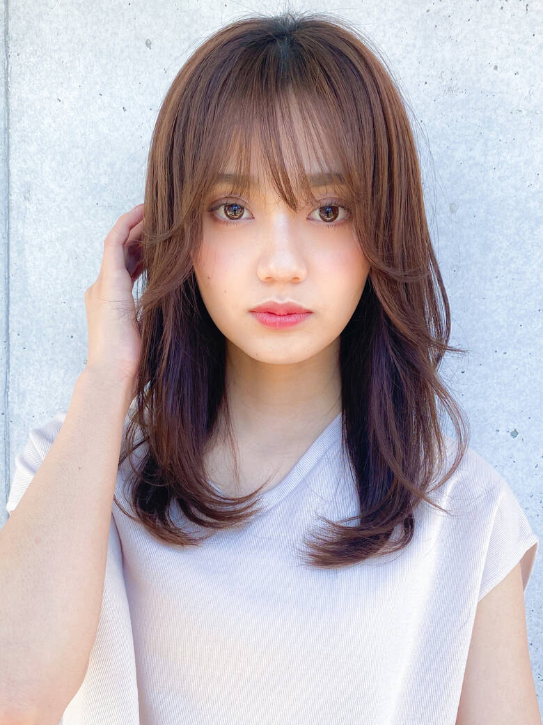 ミディアム 小顔 コンサバ デジタルパーマ Agnos 青山 石川 卓弥 Agnos青山 小顔レイヤー Hair ミディアム 小顔 コンサバ デジタルパーマ Agnos 青山 石川 卓弥 Agnos青山 小顔レイヤー Hair
