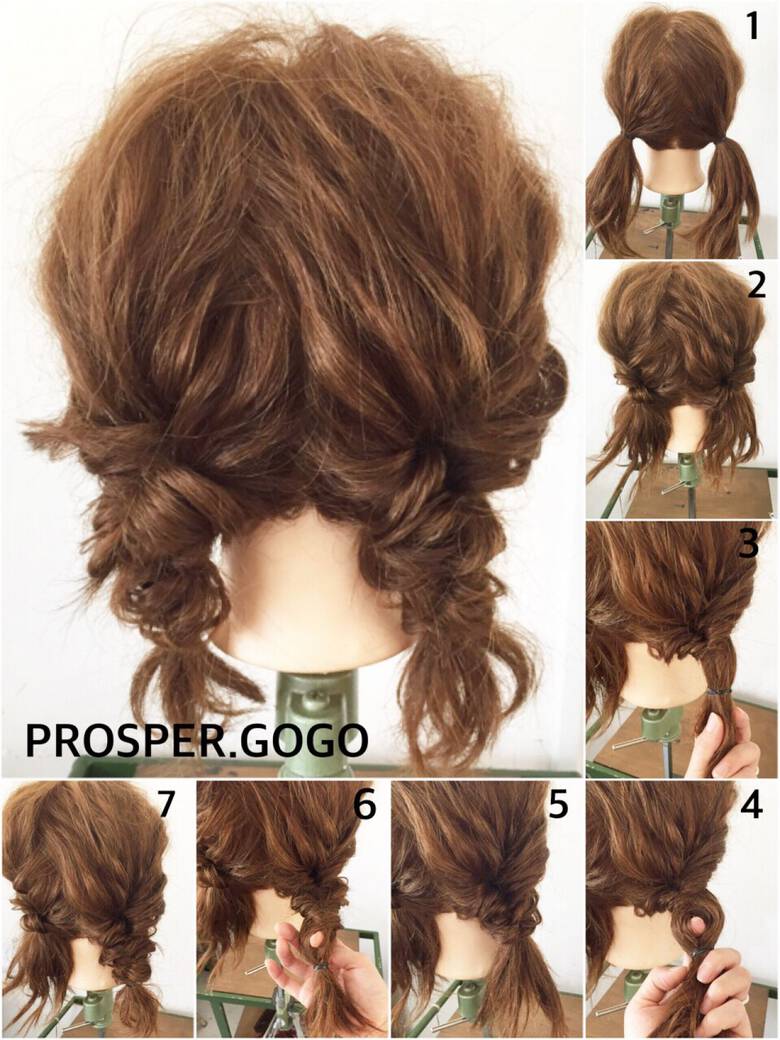 セルフヘアアレンジ ヘアアレンジ ナチュラル ショート Prosper Gogo プロスパー ゴーゴー Yuko Kawano Hair