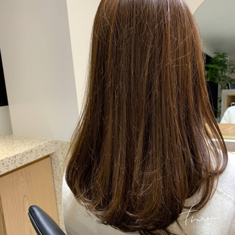 ロング デジタルパーマ ナチュラル 毛先パーマ Three 北浜 高橋 健 Hair ロング デジタルパーマ ナチュラル 毛先パーマ Three 北浜 高橋 健 Hair
