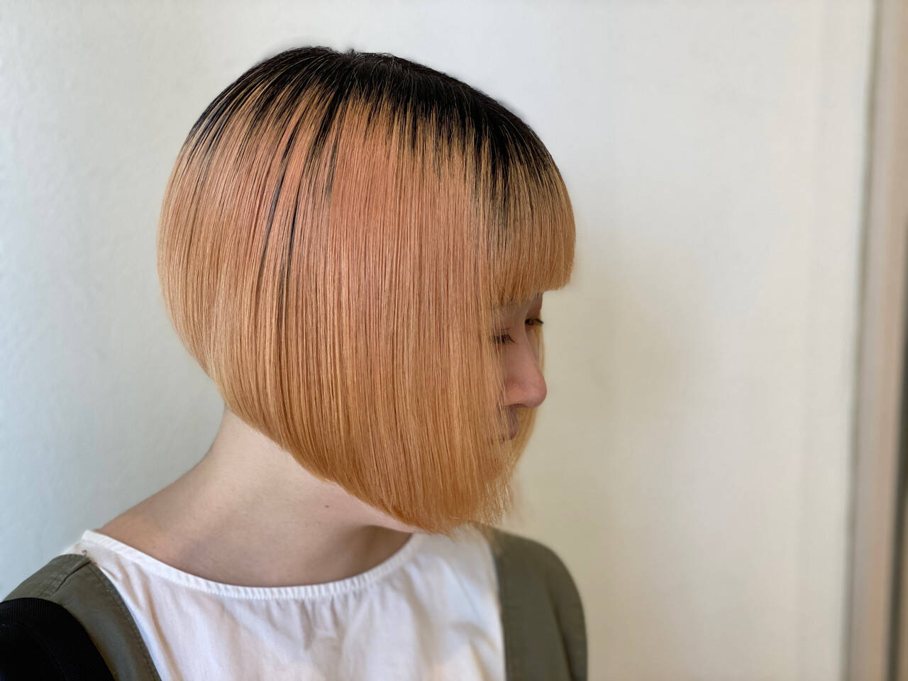 刈り上げ女子 前下がりボブ モード モテボブ 美容室アンティコ 笹島淳一 Hair