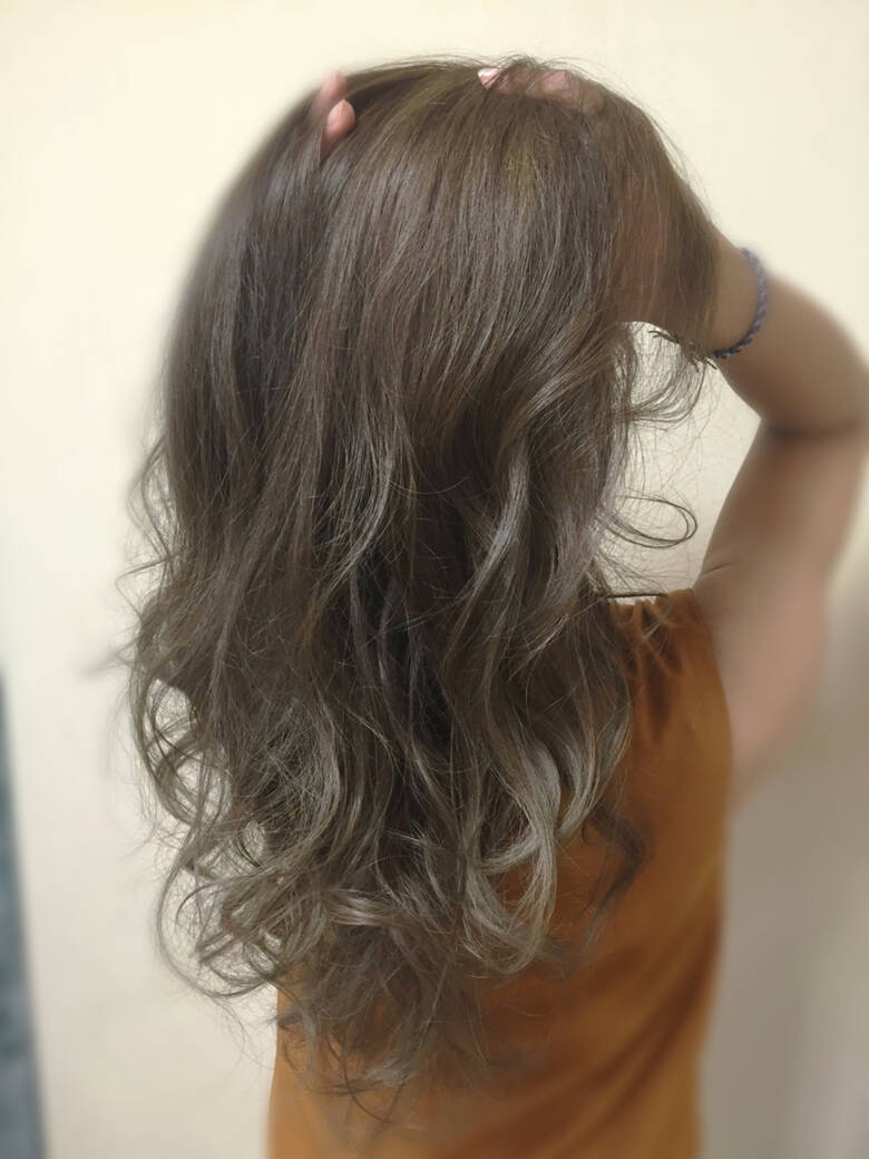 ロング ナチュラル 透明感 スパイラルパーマ Agu Hair Rabbit 鳥取駅前店 福西 智哉 Hair