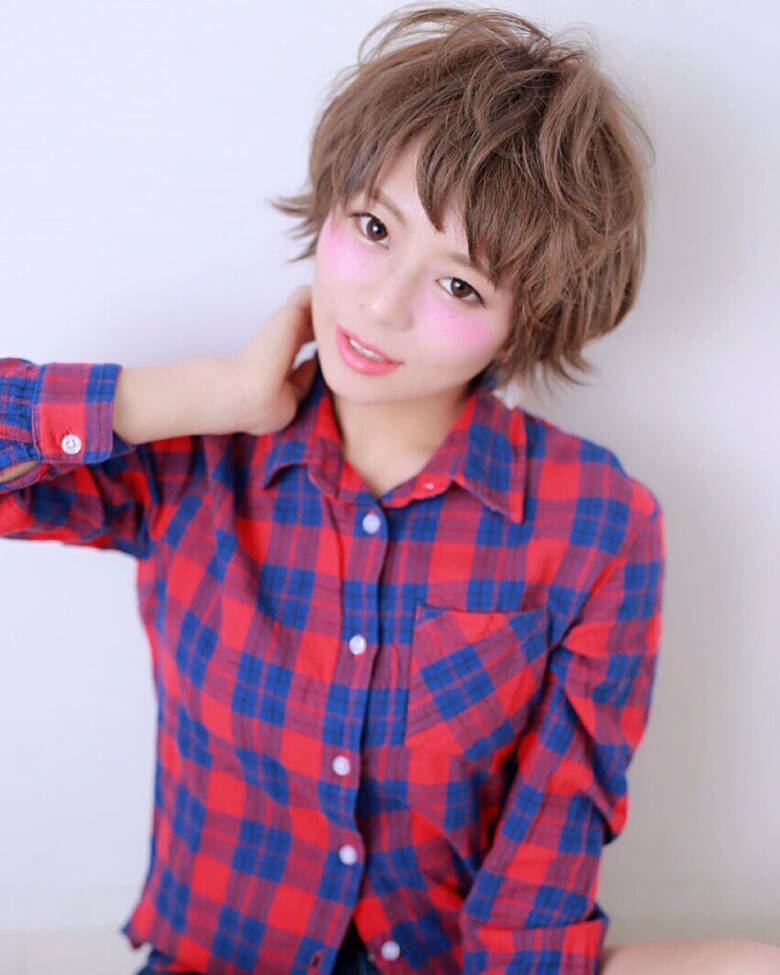 ショート ヘアアレンジ ストリート 抜け感 亀田ゆかり Hair