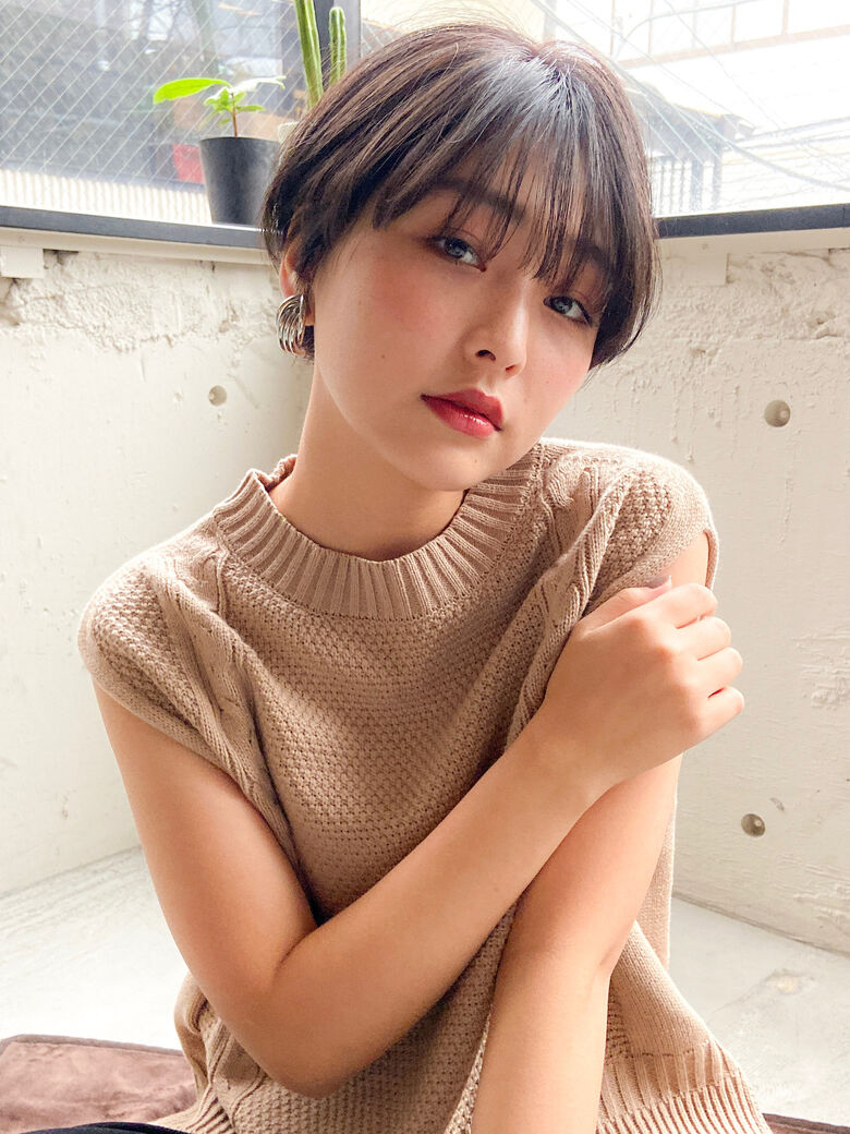 黒髪ショート 大人ショート マッシュショート ショート Dyplus 表参道 大洞拓也 Dyplus表参道 Dydi表参道 Hair