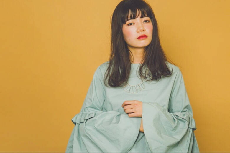 黒髪 モード セミロング 暗髪 Bottoms Kaneko Mayumi Hair