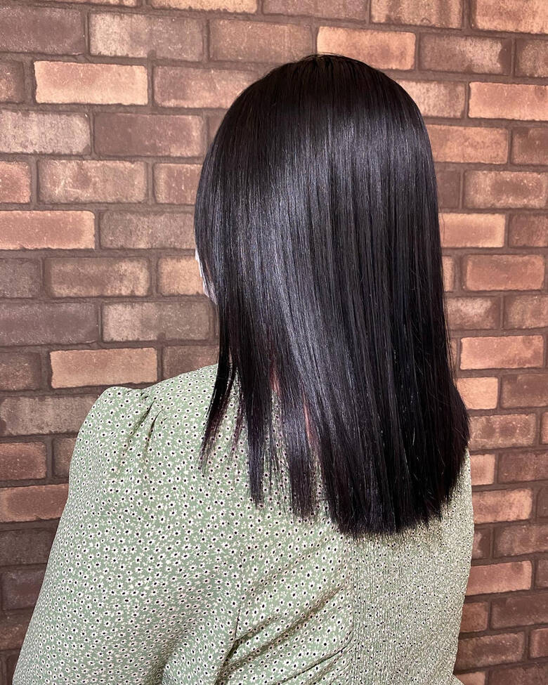 縮毛矯正 インナーカラー ミディアム ナチュラル Terrace Luxbe 奥野 和広 Hair 縮毛矯正 インナーカラー ミディアム ナチュラル Terrace Luxbe 奥野 和広 Hair