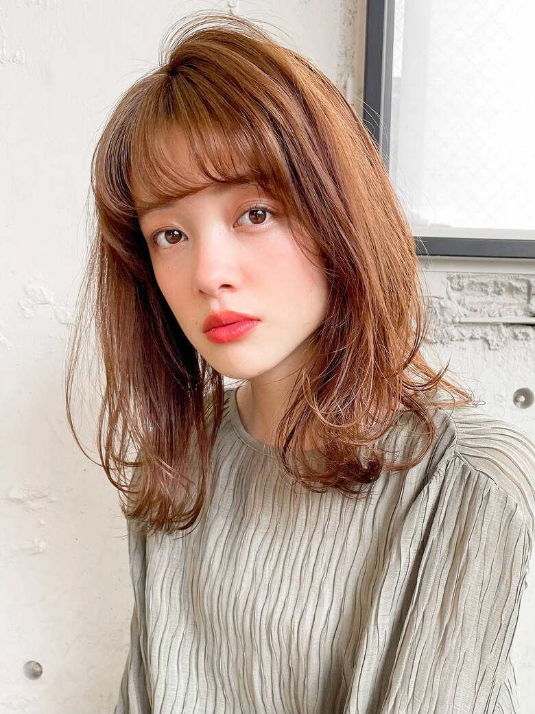 韓国ヘア フェミニン デジタルパーマ レイヤーカット Dydi表参道 本田結 ほんだゆい Dydi表参道 Hair