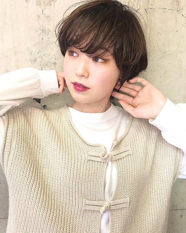 ワンカールパーマ ショートヘア 卵型 マッシュショート Sista 田中 大輝 6639 Hair ワンカールパーマ ショートヘア 卵型 マッシュショート Sista 田中 大輝 6639 Hair